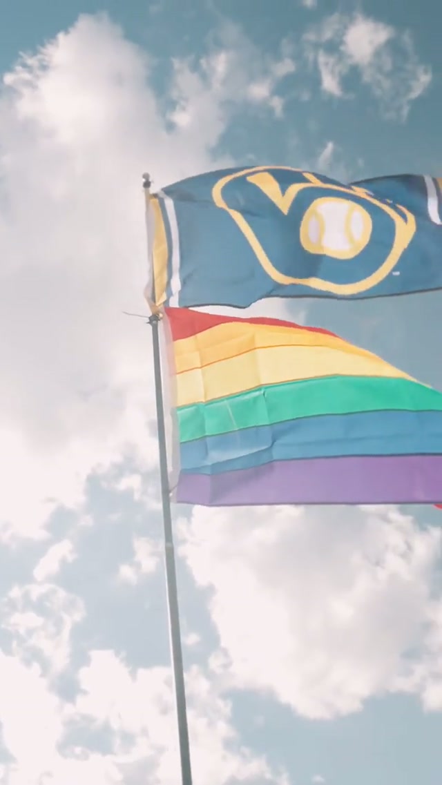 Baseball is for everyone 💙 Had so much fun celebrating Pride with the Milwaukee community at the field last night  #pride #brewers  #milwaukee #smallbusiness #popup 
