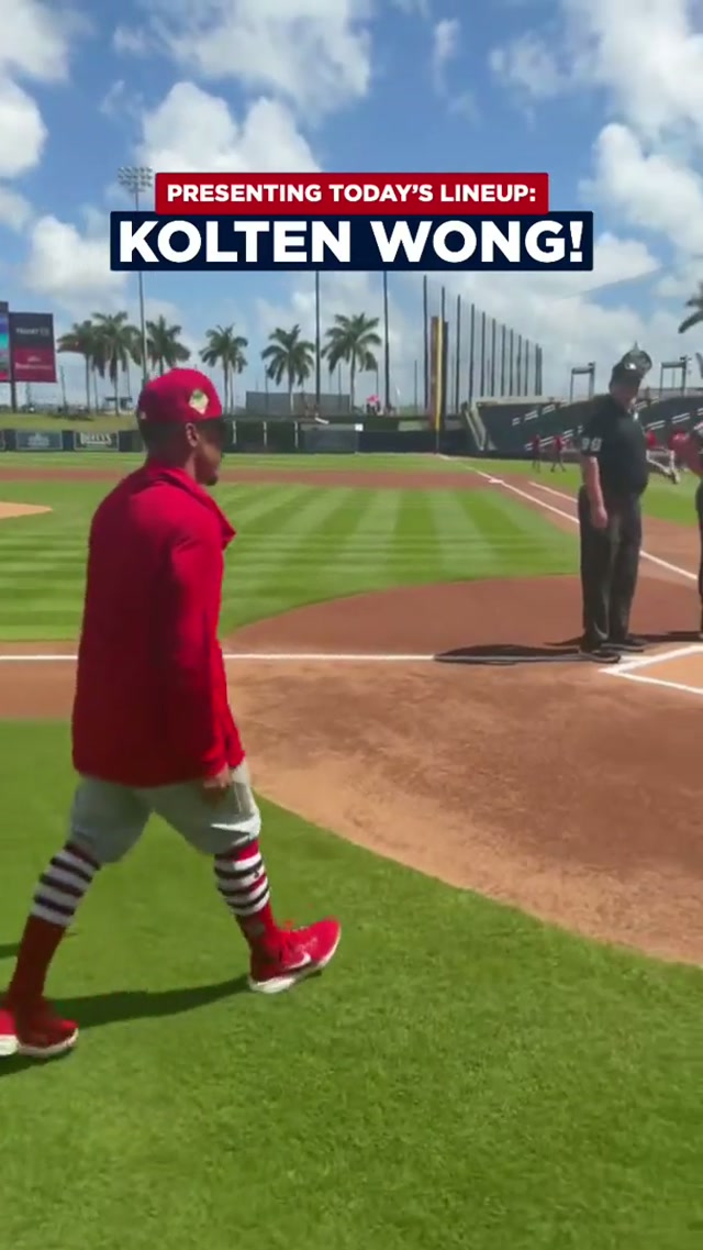 great to see ya, king 👑 #cardinals #baseball #mlb #springtraining