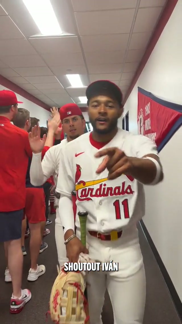 Shutout shoutouts 📢 #win #baseball #cardinals #mlb