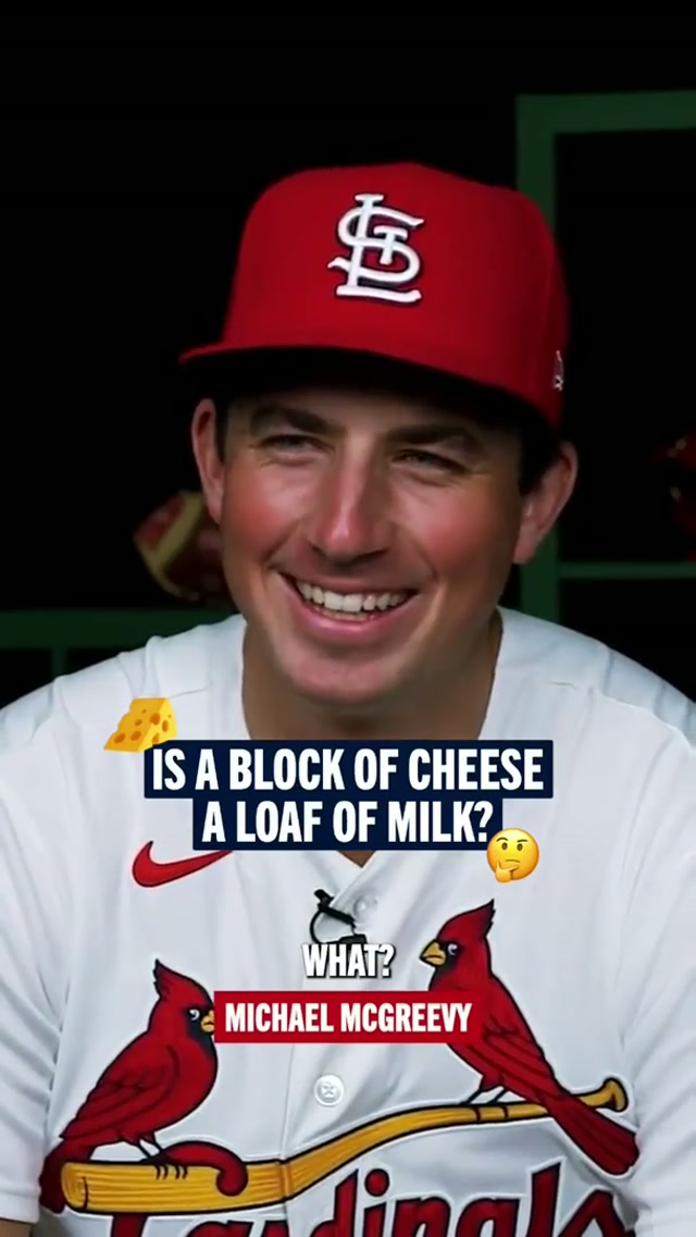 Alec Burleson: professional baseball player AND chemist 😤🧪 #cardinals #baseball #MLB 