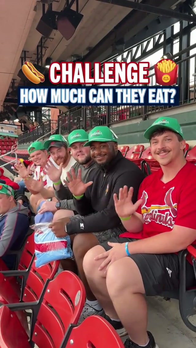 How much could YOU eat in 9 innings? 🫵

Check out the NEW Coca-Cola Unlimited section at Busch Stadium for unlimited ballpark eats!

#challenge #cardinals #food #allyoucaneat 
