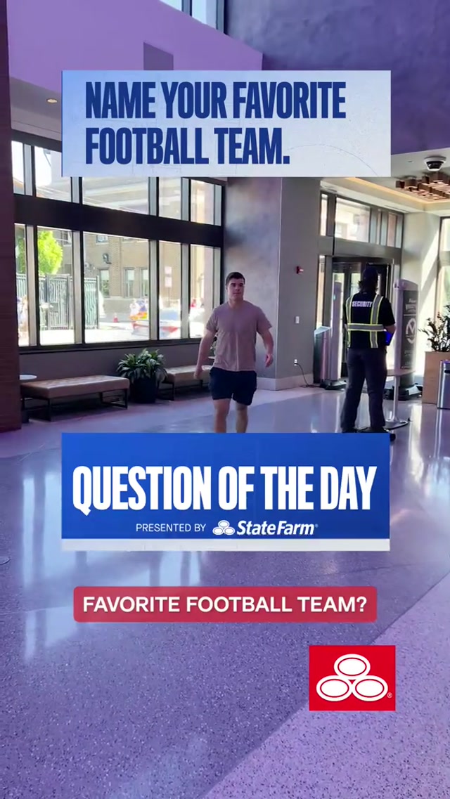 chat, who ya got this season? 

Question of the Day is presented by State Farm. 