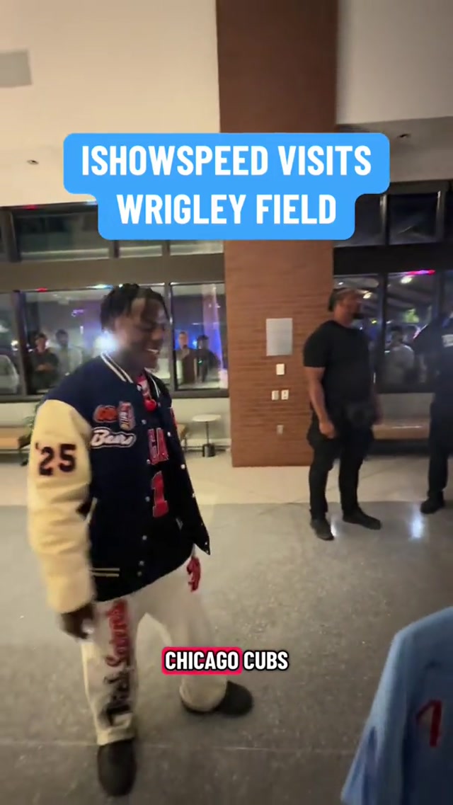 @IShowSpeed at Wrigley Field. 🤯