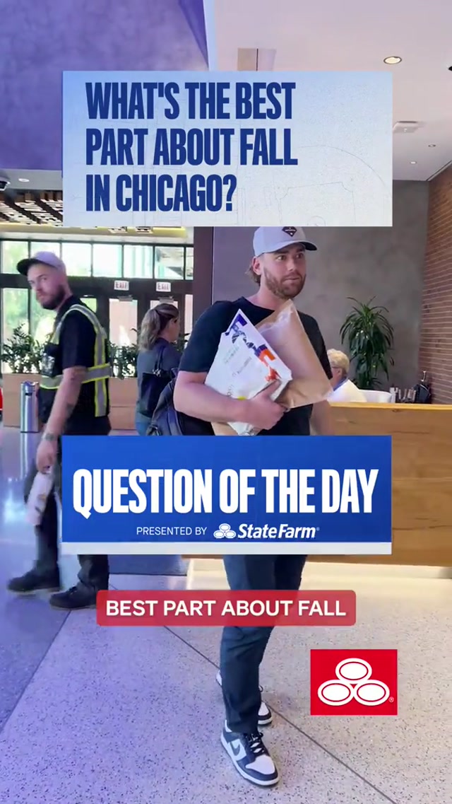 Nico our thoughtful king. 🥹

Question of the Day is presented by State Farm. 