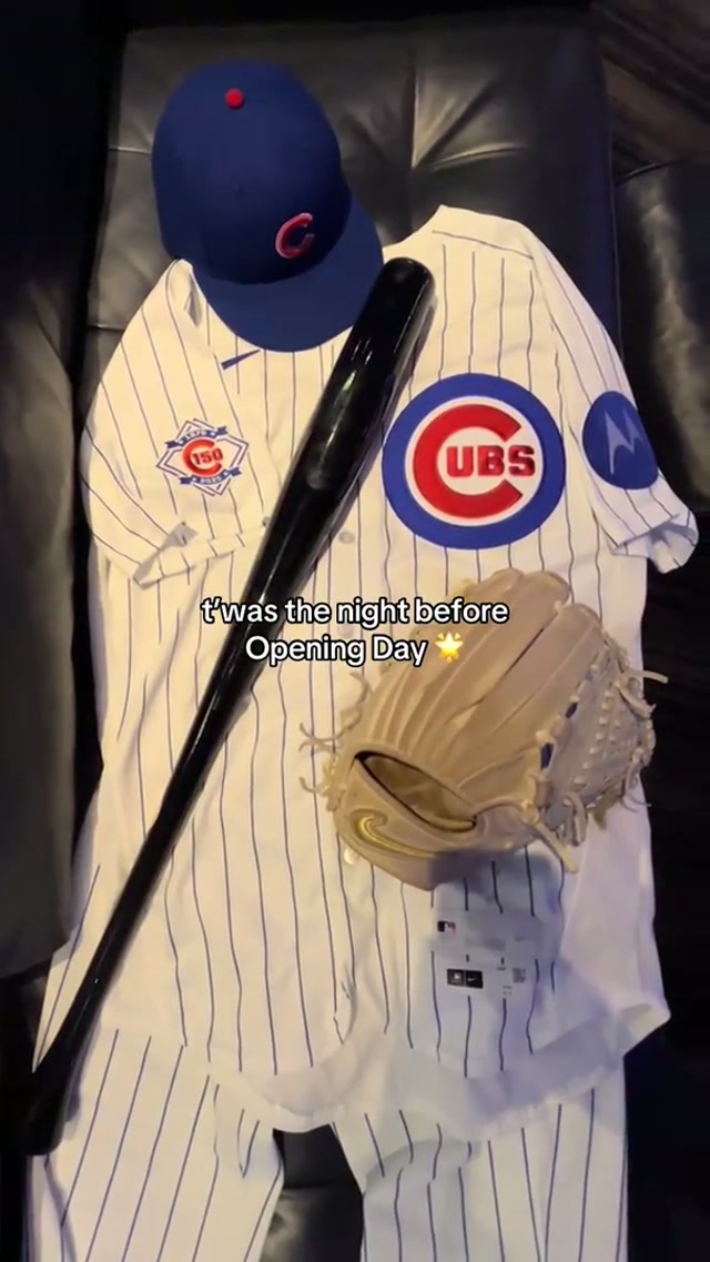 one more sleep chicago. 🙂‍↕️ #cubs #mlb 