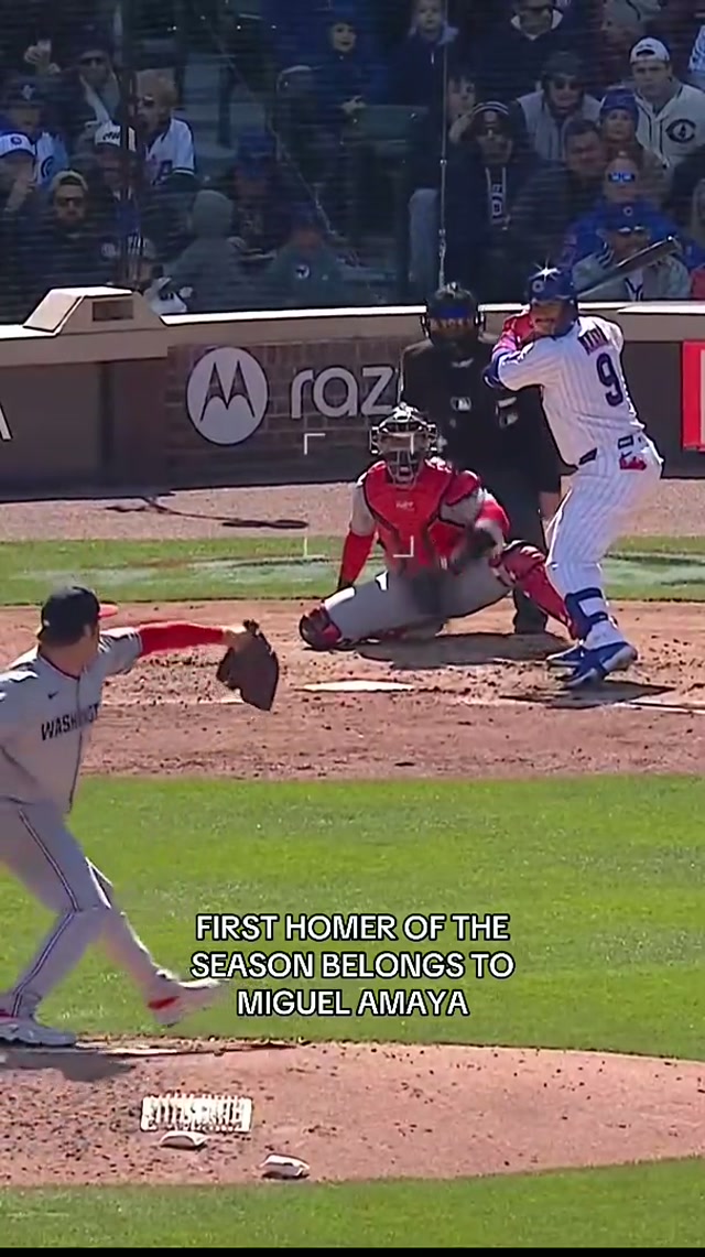 Cheer on Miggy in the comments section. 🙂‍↕️ #OpeningWeek #MLB #Chicago #Cubs #Baseball 