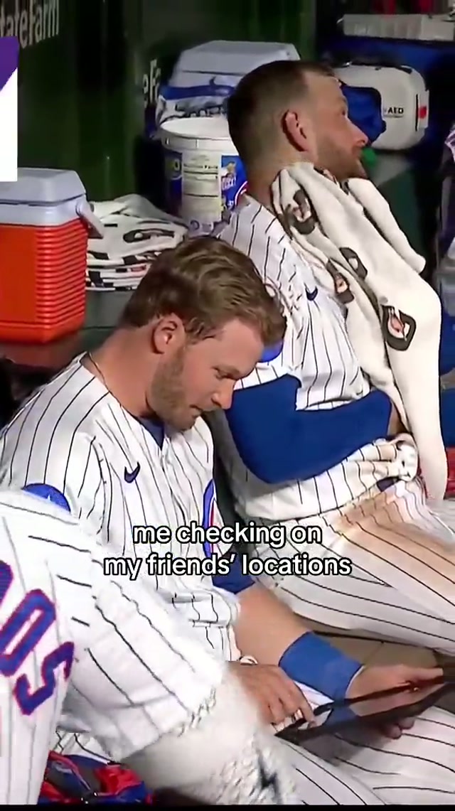 just checking on my sims. #cubs #mlb 