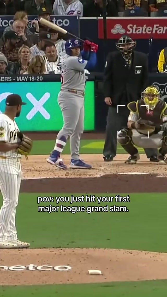 MOISÉS BALLESTEROS. GRAND SLAM. #cubs #mlb 