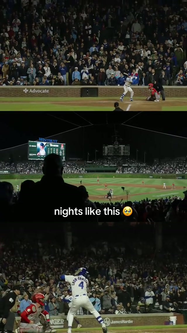 you can’t beat cubs baseball. #cubs #mlb 