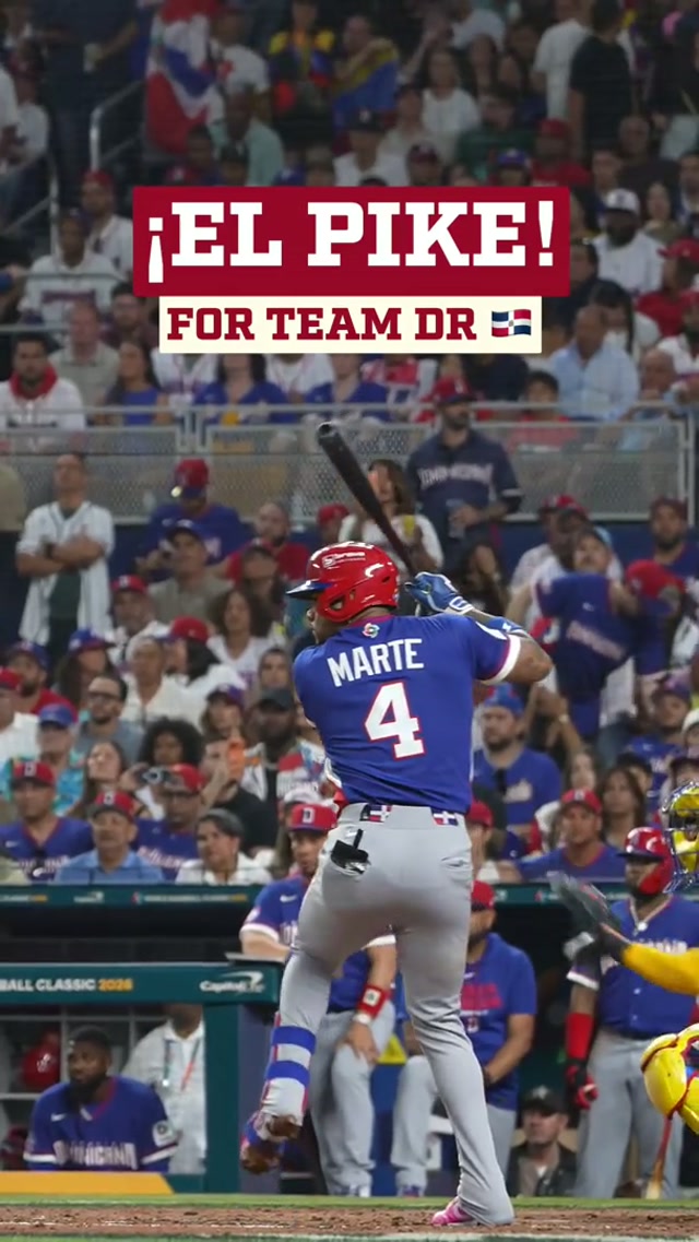Ketel blew the roof off 🤯 #worldbaseballclassic #republicadominicana #dbacks #mlb #baseball