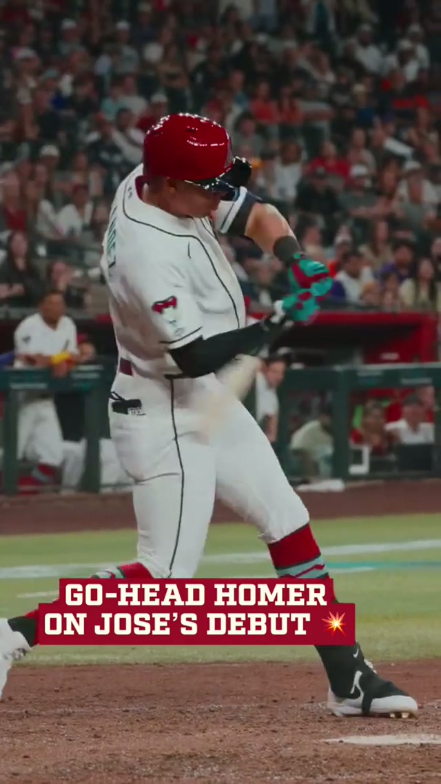JOSEEEEE 🤯 #mlb #baseball #openingweek #dbacks #diamondbacks