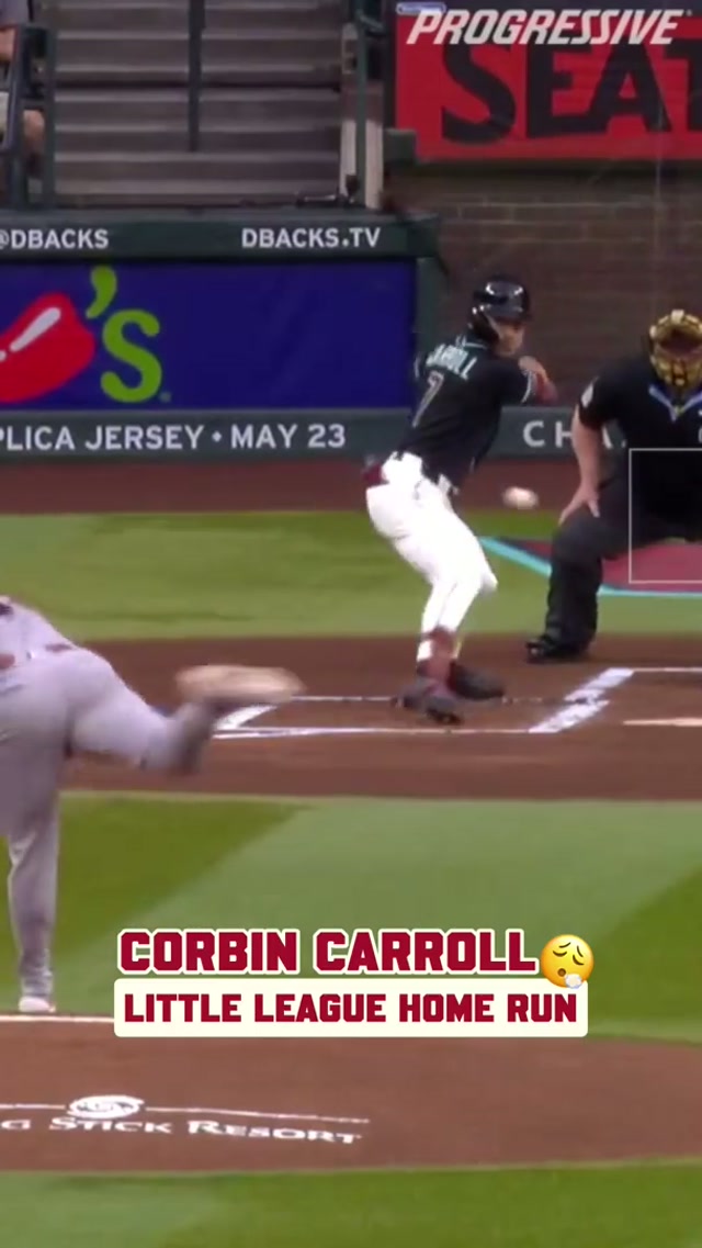 Gotta keep your head in the game 🤯 #mlb #corbincarroll #dbacks #baseball