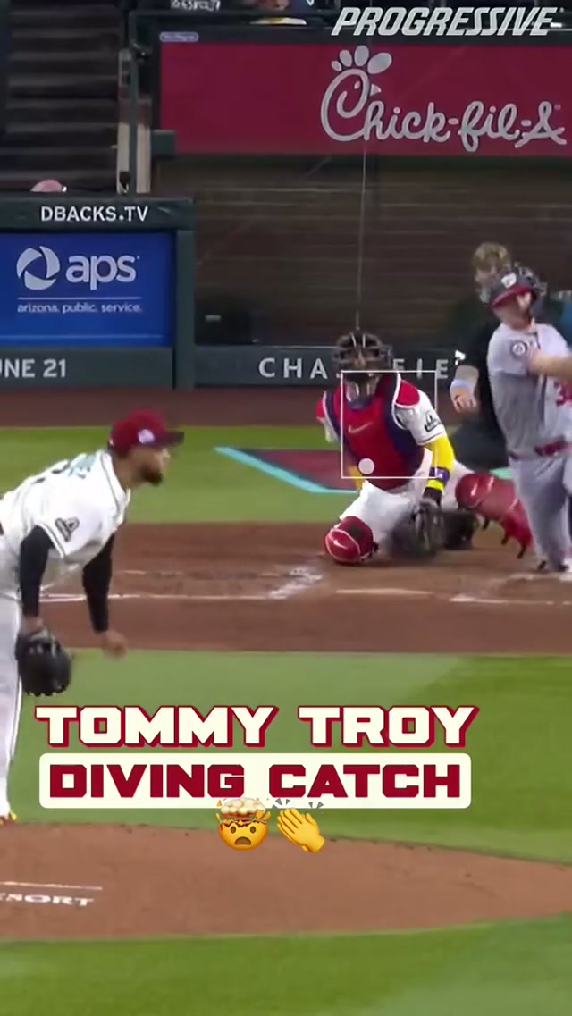Tommy Troy, are you serious??! #mlb #dbacks #wow #baseball 