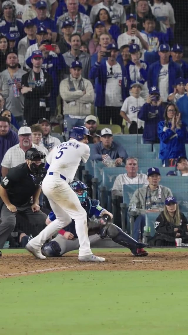Freddie Freeman. That is all. #worldseries #dodgers #sports #losangeles 