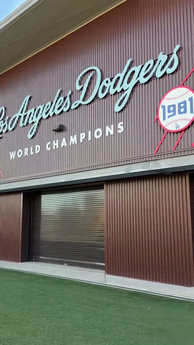 New additions to The Ranch. 🏆 #dodgers #sports #losangeles 