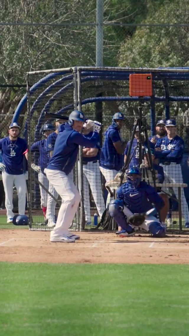 Freddie and Hyeseong went yard during live BP. 👀 #dodgers #sports #losangeles 