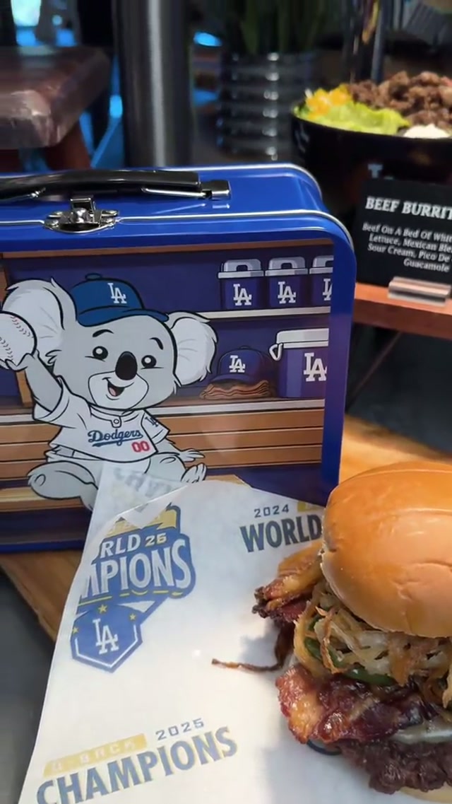 New year, new food at Dodger Stadium. 👀 #dodgers #sports #losangeles #food #foodie 