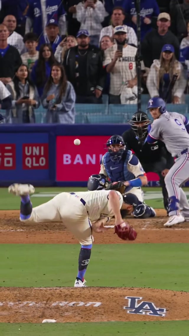 The birthday boy shuts it down! #dodgers #sports #losangeles 