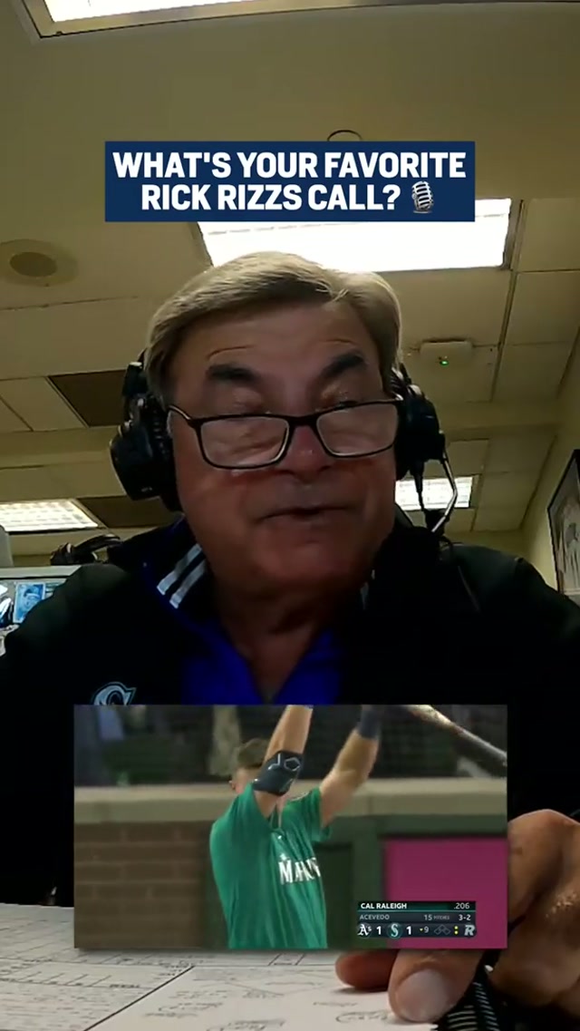 So many unforgettable calls... which Rick Rizzs call is your favorite? #sportstiktok #sports #baseball #mlb #mariners