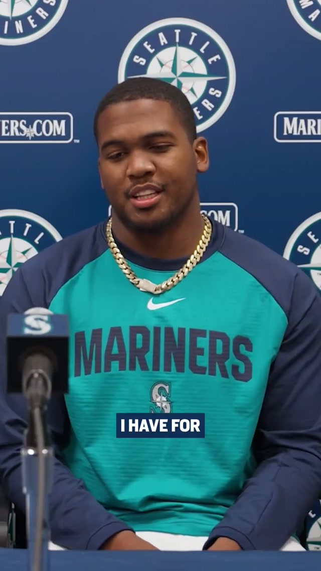 “I will do everything I can to win the World Series.” José A. Ferrer is locked in and ready to give his all. #mariners #baseball #mlb