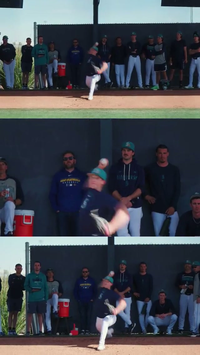 Sloan’s slingin’ it. #TridentsUp #sportstiktok #sports #baseball #mariners