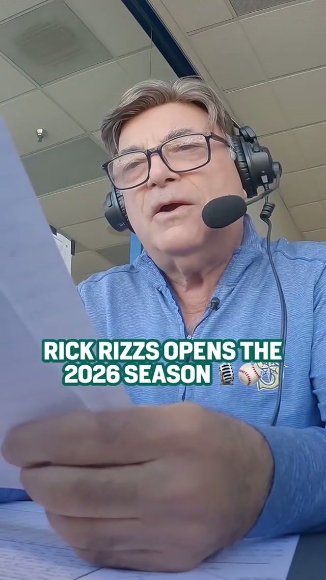 Opening his final season on the radio call, Rick Rizzs sets the scene for #Mariners50! #sports #baseball #mlb #mariners