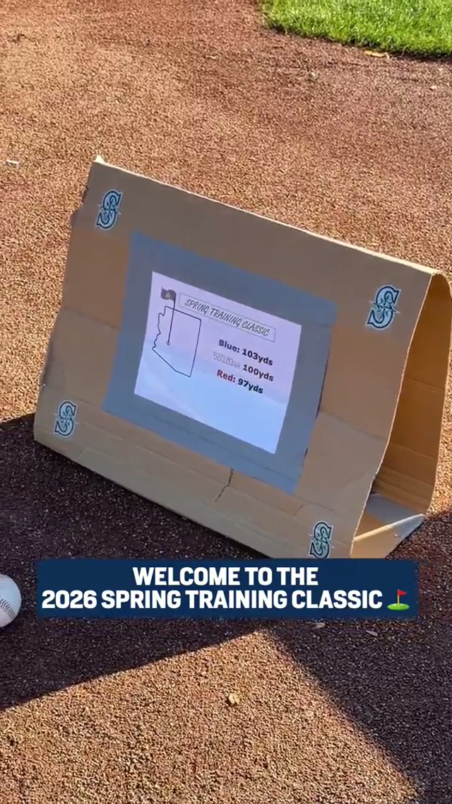 Big golf guys 🏌️‍♂️ #mariners #baseball #mlb