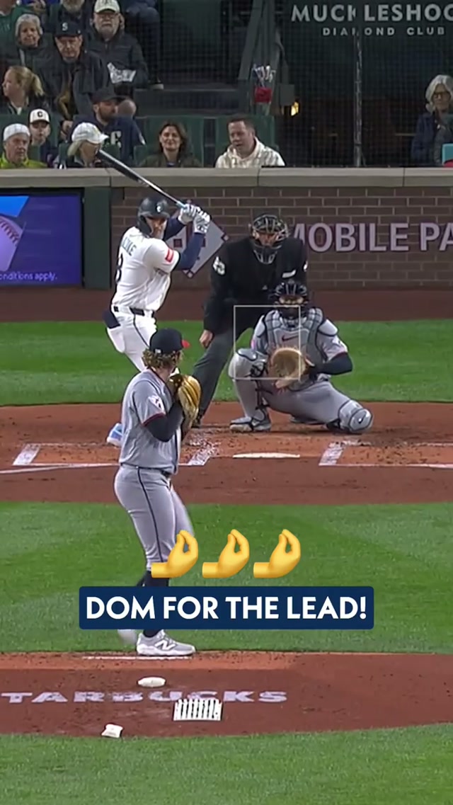 Put an al dente into that one 🤌 #mlb #baseball #domcanzone #openingday #mariners