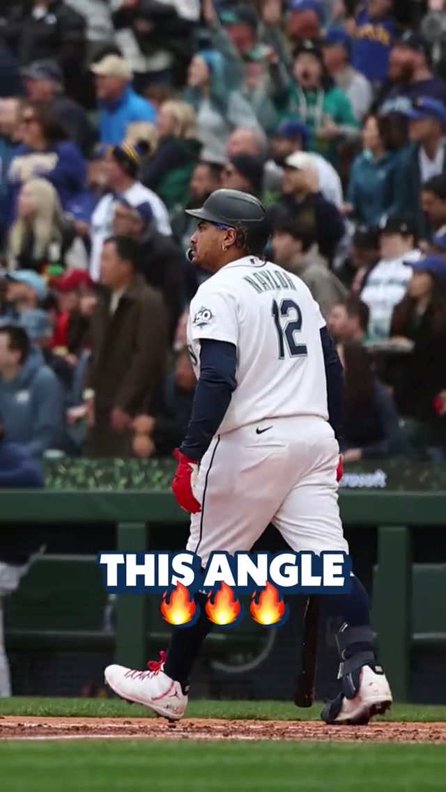 The levels of aura are actually insane. #mariners #baseball #mlb