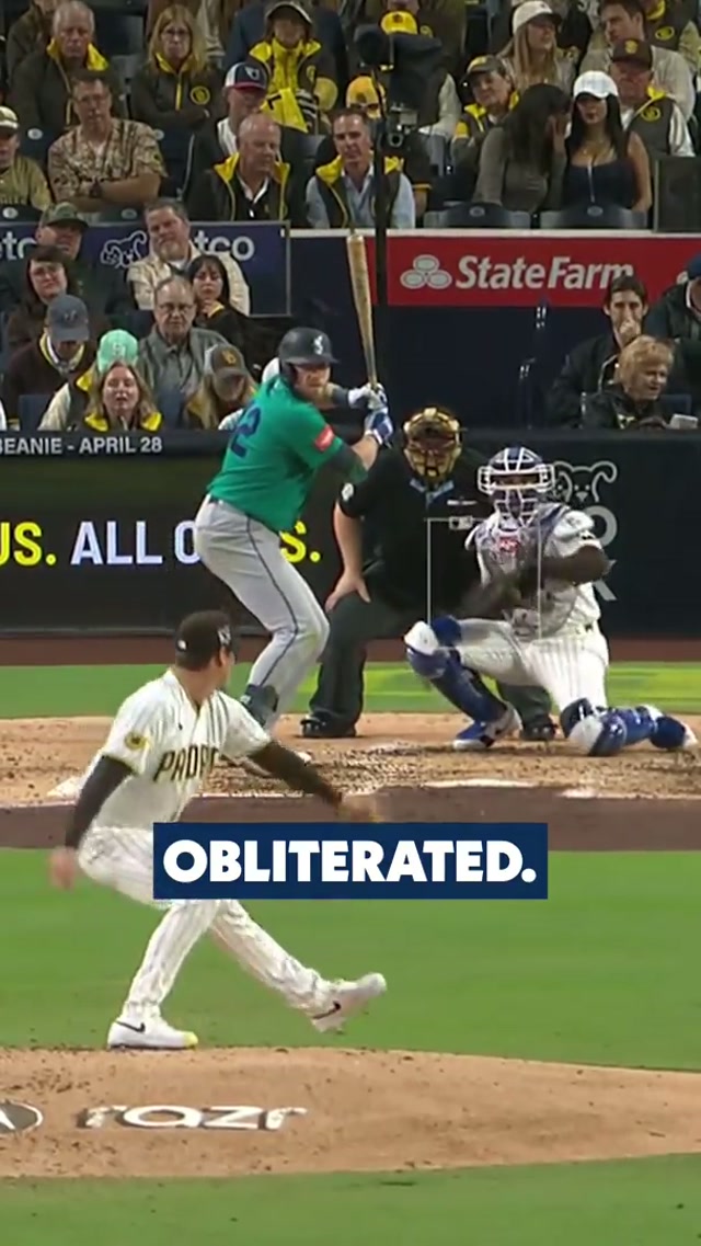 That sound 😮‍💨 #mariners #baseball #mlb