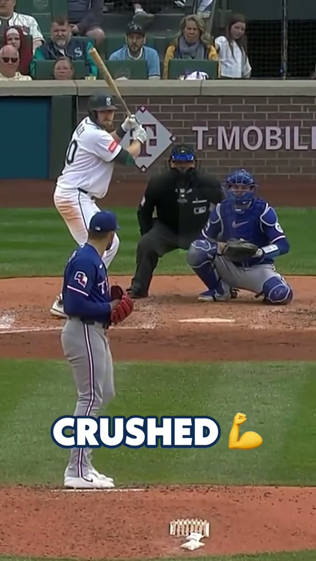 No. 5️⃣ for Luke Raley is a no-doubter! #mlb #mariners #baseball #lukeraley