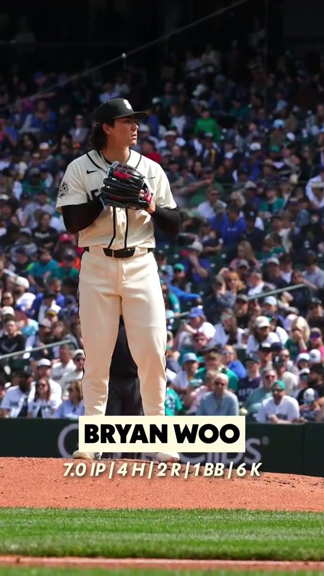 That’ll Woo. #TridentsUp #MLB #Mariners #Baseball 