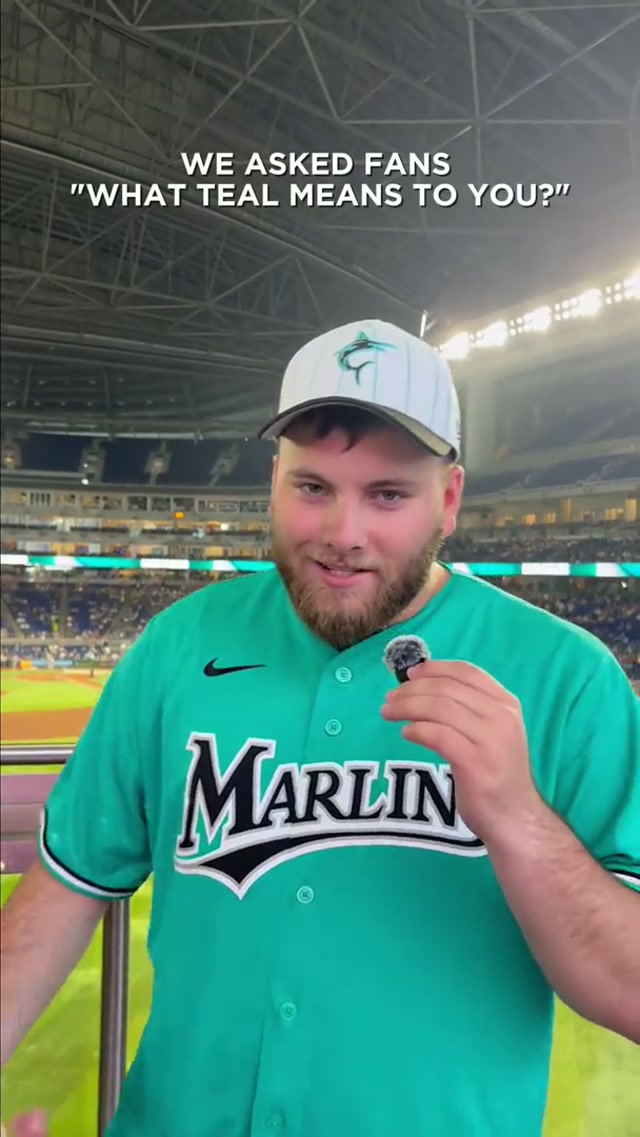 More than just a color - it's a legacy 🐟
#mlb #marlins #teal