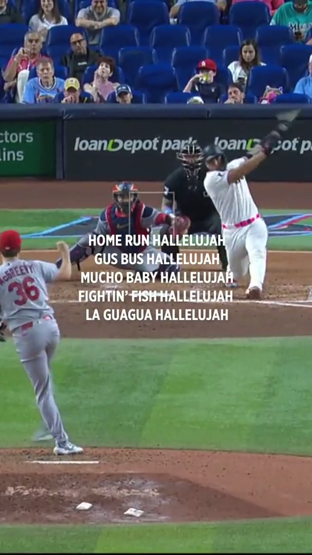 everything hallelujah 🙂‍↕️🚌💪 
#mlb #marlins #augustinramirez 