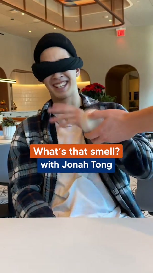 We put Jonah Tong's nose to the test 🤣 #mets #mlb #guessing #funnygame #baseball 