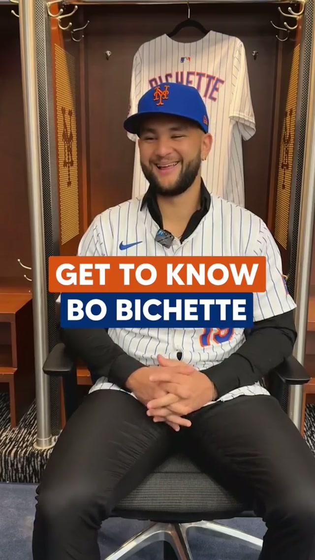 Get to know Bo Bichette! #Mets #MLB #BoBichette #LGM 