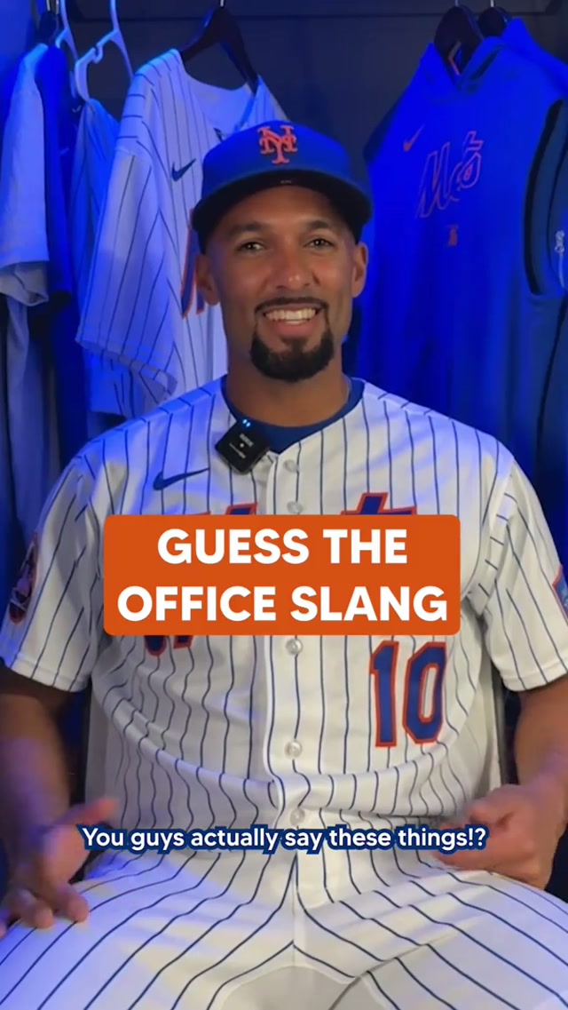 Baseball meets corporate slang ⚾️💼 #mets #mlb #corporate #springtraining 