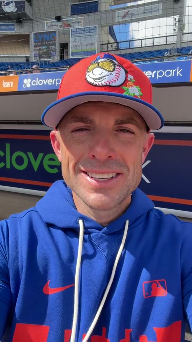 The Captain checking in from Mets camp 🫡 #mets #davidwright #florida #springtraining 