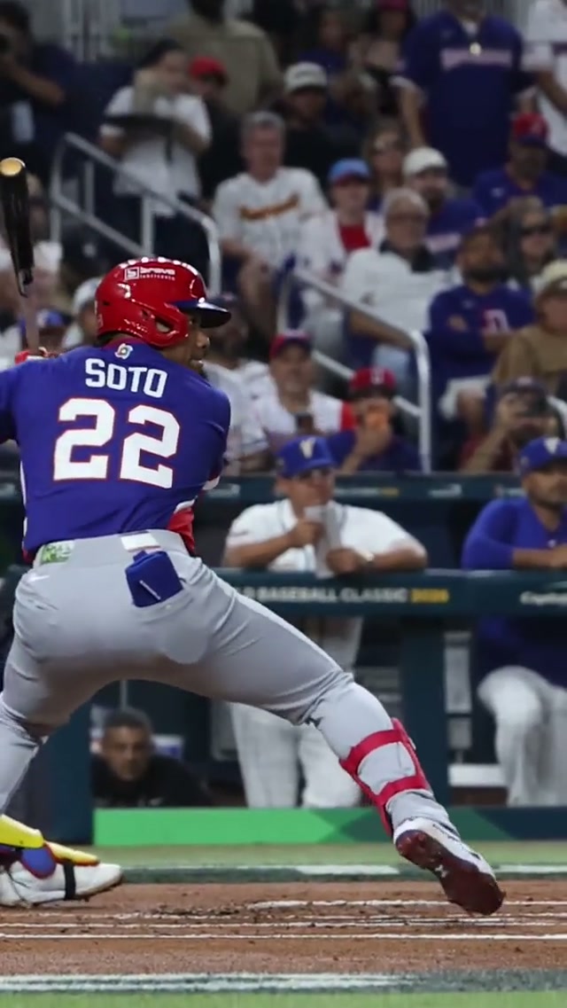Soto and Team DR are FIRED UP 🔥🤩 #mets #juansoto #homerun #wbc #worldbaseballclassic 