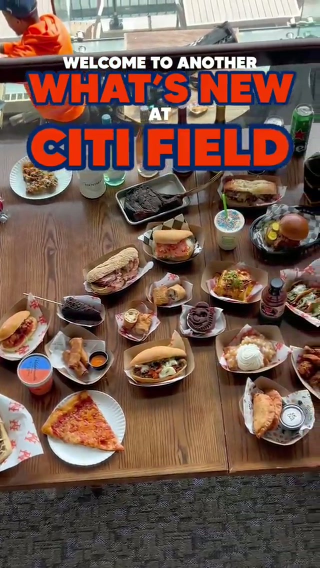 Check out the new food options at Citi Field 🌭🍔🍨🍿🍕 #food #foodie #nyceats #citifield #mets 