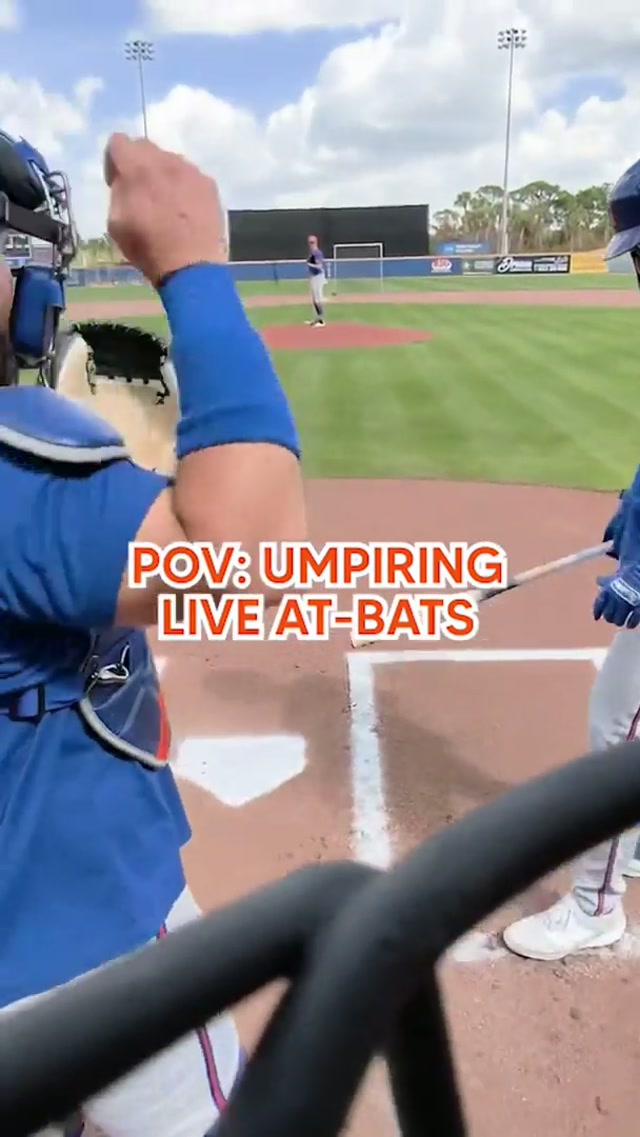 POV: Calling balls and strikes 👀 #metaglasses #pov #mets 