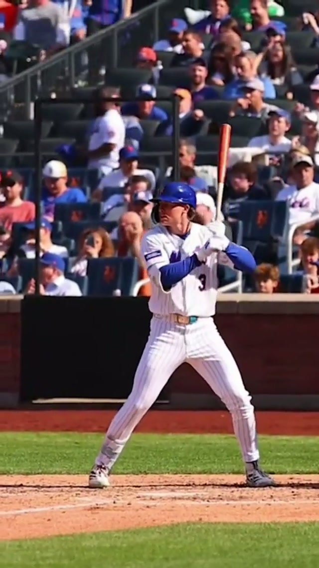 Benge BOMB 💣 #carsonbenge #mets #openingday 