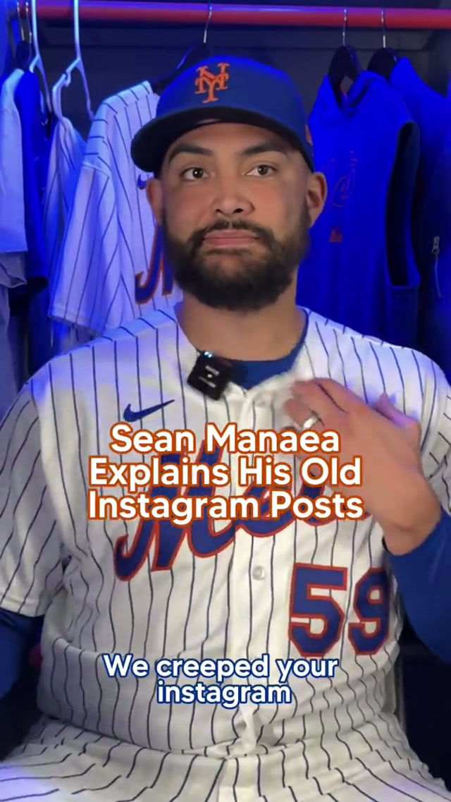 Is that Sean Manaea or The Rock? 🤣 #explain #mets #therock 