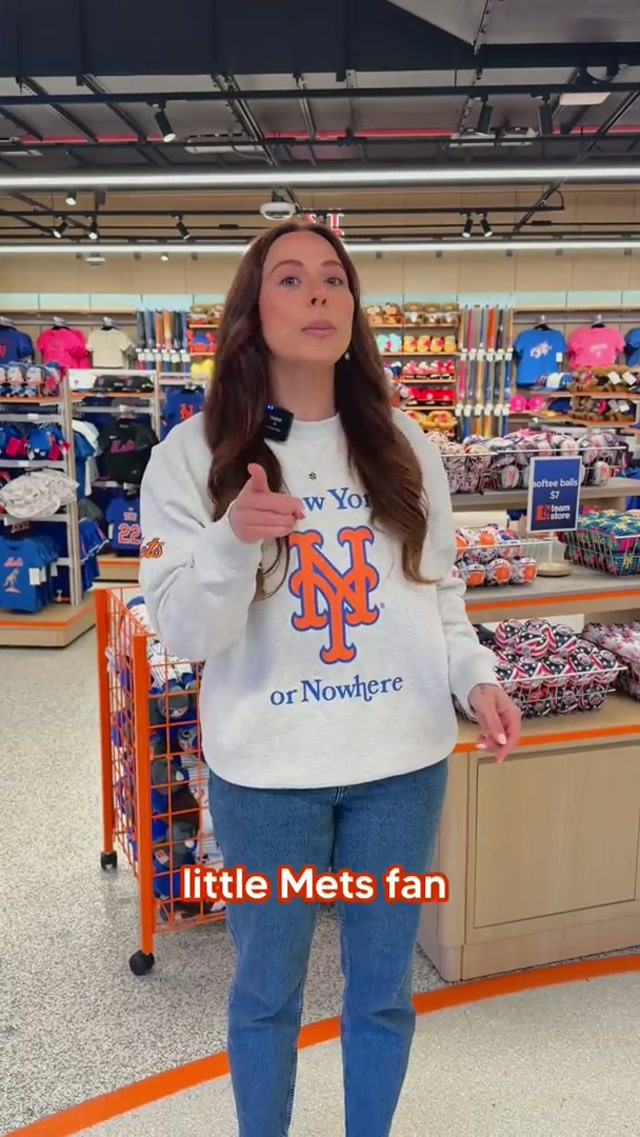 The best place to shop for little Mets fans 🛒🧸⚾ #mets #shopping #baseball 