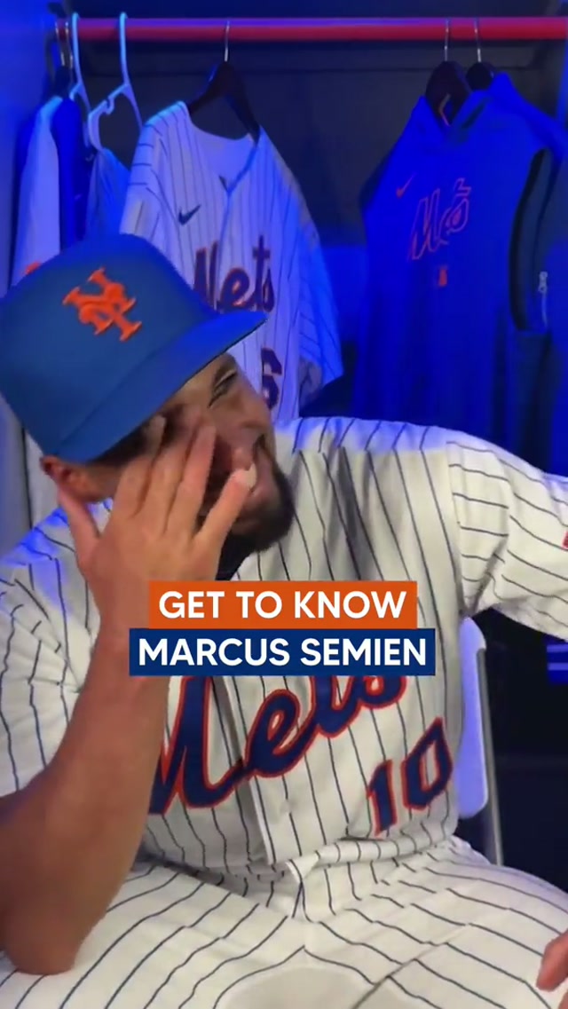 Get to know Marcus Semien! 👋 #mets #gtk #lgm 