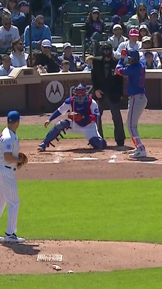 Mark Vientos absolutely CRUSHED this ball 😤 #mets #mlb #homerun #lgm 