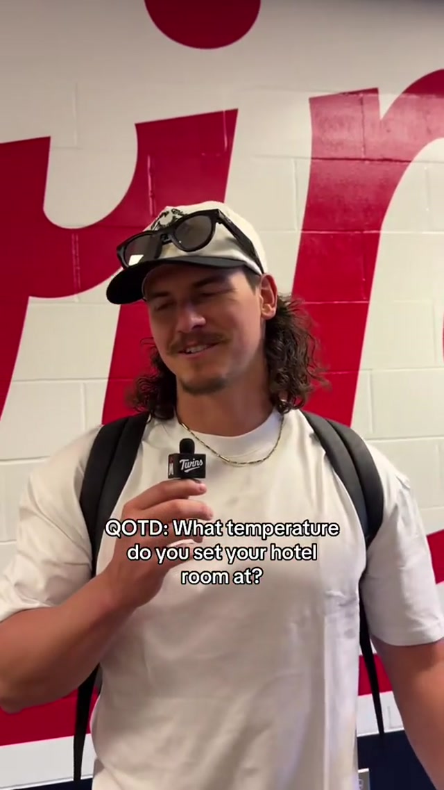 We set ours to 67 #mlb #mntwins #baseball #qotd #67 