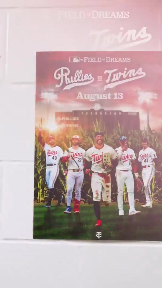 Is this heaven? #fieldofdreams #mlb #mntwins #baseball 