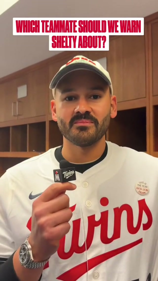 Looks like Shelty will be kept on his toes in Spring Training! #mlb #mntwins #springtraining 