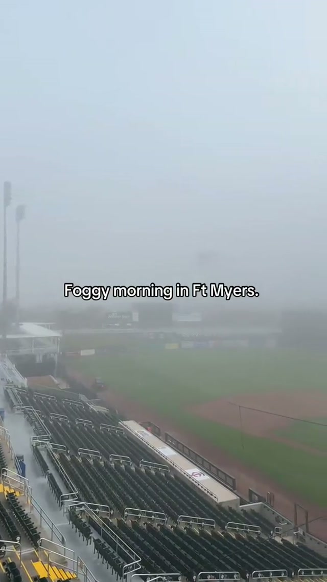 Scary, spooky 👻 #fog #weather #florida 